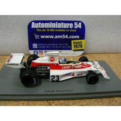 1974 McLaren M23 n°23 Dave Charlton South African GP S5737 Spark Model