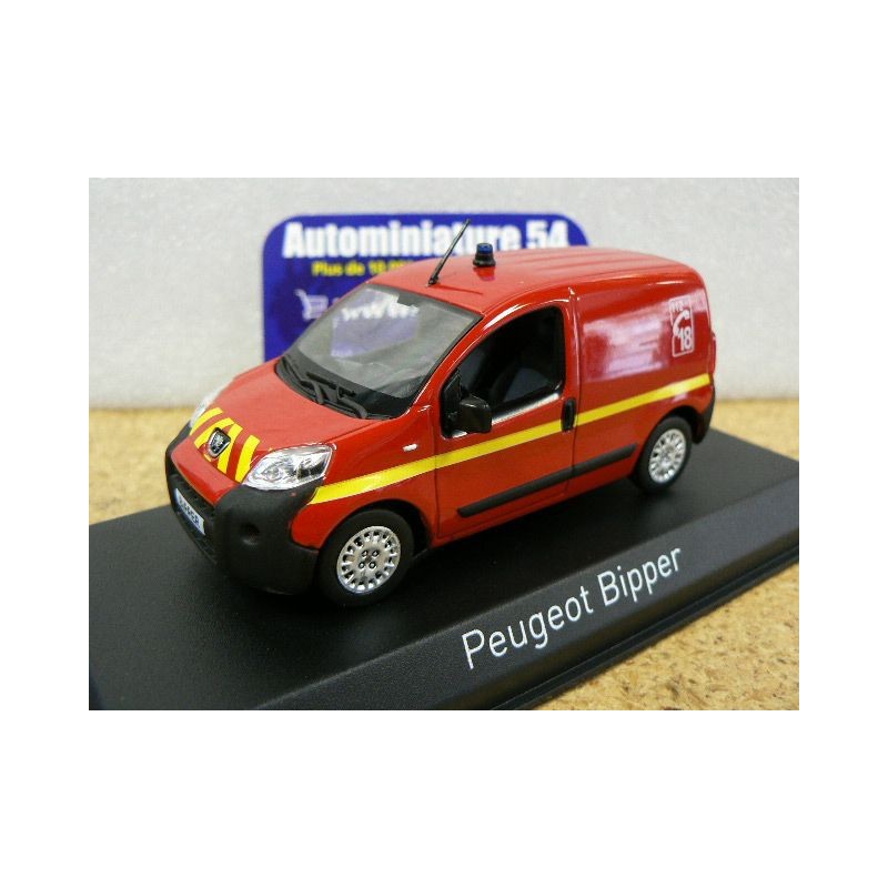 Peugeot Bipper Pompier 2009 479838 Norev