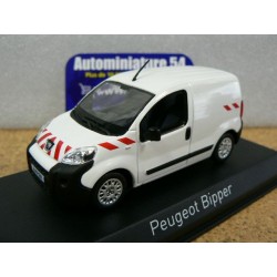 Peugeot Bipper blanc + chevron 2009 479868 Norev