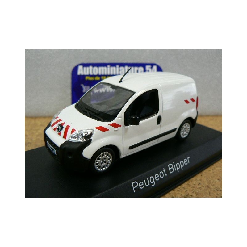 Peugeot Bipper blanc + chevron 2009 479868 Norev