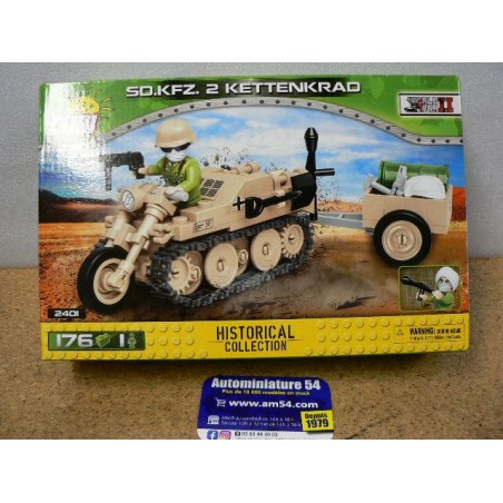 SDKFZ 2 Kettenkrad 176pcs 1 figurine COB2401 Cobi Historical Collection