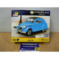 Citroen 2Cv Type AZ 1962 à monter 82 pcs COB24511 Cobi