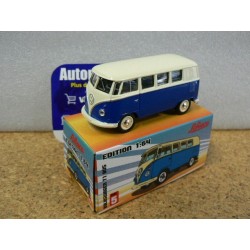 Volkswagen VW T1 Bus Beige - Bleu 1/64 452030900 Schuco Paperbox Edition