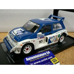 1986 MG Metro 6R4 n°10 M Wilson - N Harris Rac Rally 18RMC068A Ixo Models