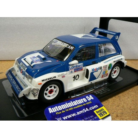 1986 MG Metro 6R4 n°10 M Wilson - N Harris Rac Rally 18RMC068A Ixo Models