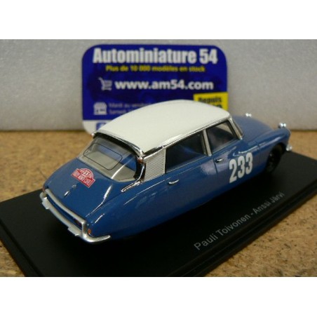 Citroen DS 19 5° Rallye Monte Carlo 1963 Bob Neyret, Jacques Terramorsi - Foto 10