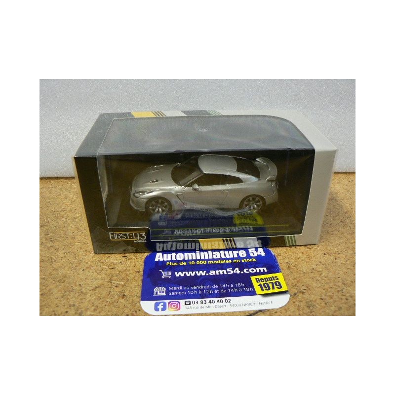 Nissan GT R R35 Silver 2008 F43-156 First43 Model