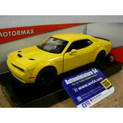 Dodge Challenger SRT Hellecat Wide Body yellow 1:24 79350Yel Motor Max