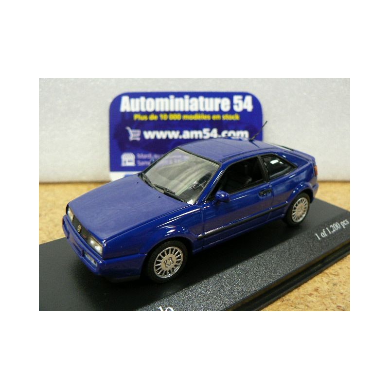 Volkswagen Corrado G60 Blue 1990 400055601 Minichamps