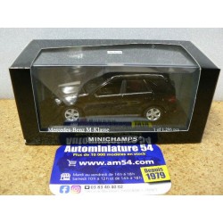 Mercedes ML Facelift Black 2008 400037600 Minichamps