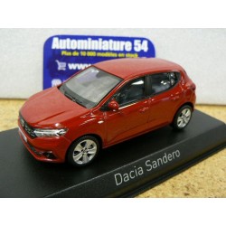 Renault Dacia Sandero Fusion Red 2021 509021 Norev