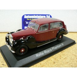 Rolls Royce Phantom IV 1952 Black - Maroon 270400 Norev