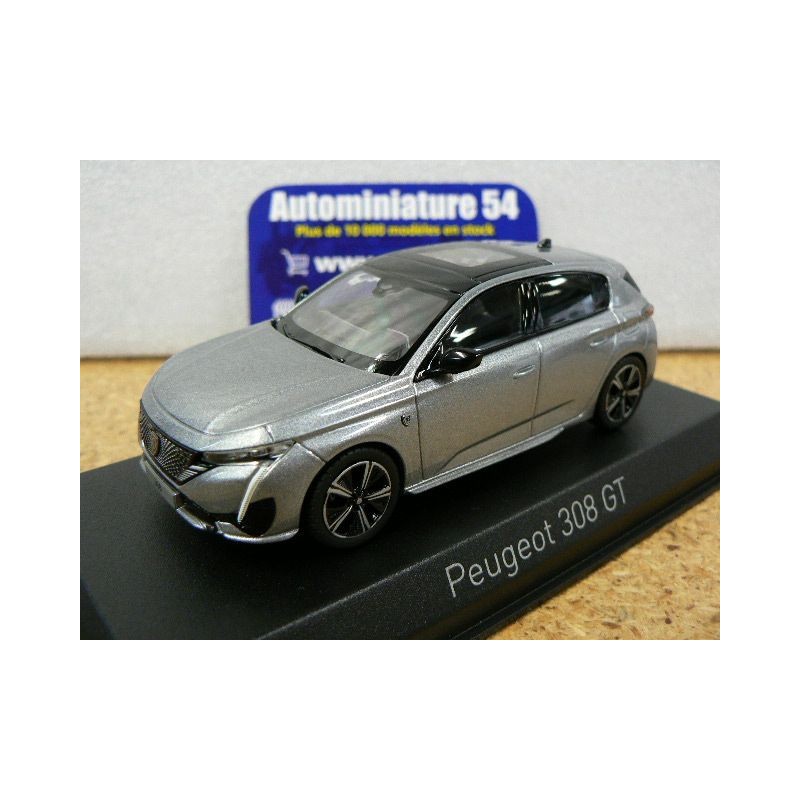 Peugeot 308 GT Artense Grey 2021 473931 Norev