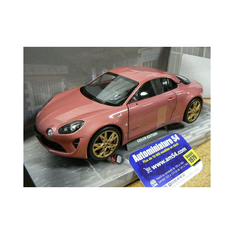 Alpine Renault A110 Pure Color Edition Rose Bruyere 2021 1801611 Solido