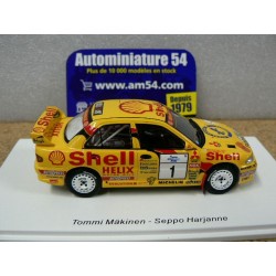 1995 Mitsubishi Lancer Evo 3 n°1 Makinen - Harjanne Finland 1995 S6502 Spark Model