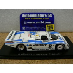 1987 Porsche 962C n°8 Dickens - Haywood - Jelinski Le Mans S9872 Spark Model