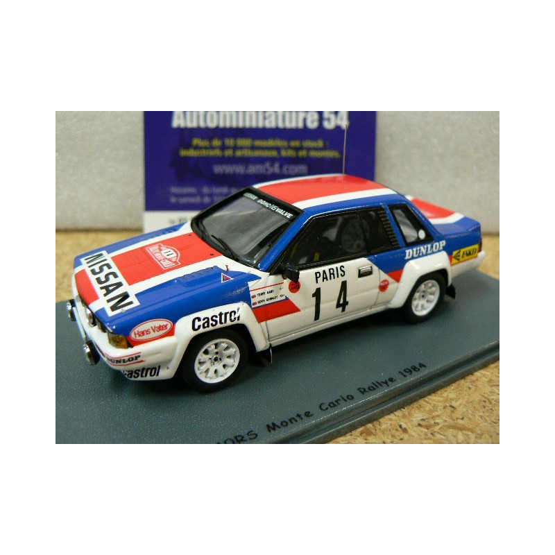 1984 Nissan 240 RS n°14 Kaby - Gormley Monte Carlo BZ334 Bizarre