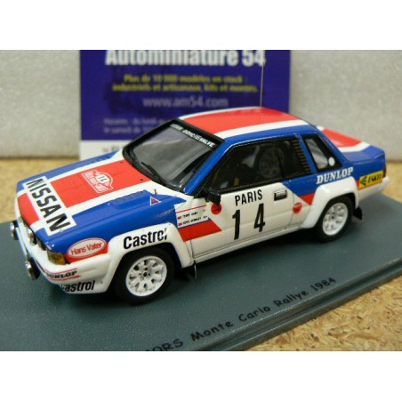 1984 Nissan 240 RS n°14 Kaby - Gormley Monte Carlo BZ334 Bizarre