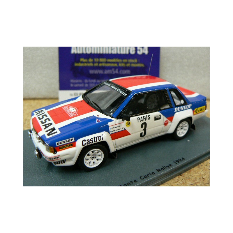 1984 Nissan 240 RS n°3 Salonen - Harjanne Monte Carlo BZ333 Bizarre