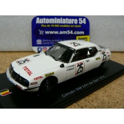 1974 Citroen SM n°25 Chasseuil - Migault 24h de Spa SB341 Spark Model