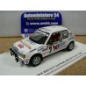 1988 Peugeot 205 GTI n°21 Ballet - Lallement  3rd Monte Carlo S9453 Spark Model