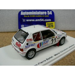 1988 Peugeot 205 GTI n°21 Ballet - Lallement  3rd Monte Carlo S9453 Spark Model