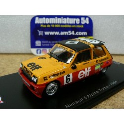 1984 Renault 5 Alpine Turbo n°6  Ragnotti SF151 Spark Model