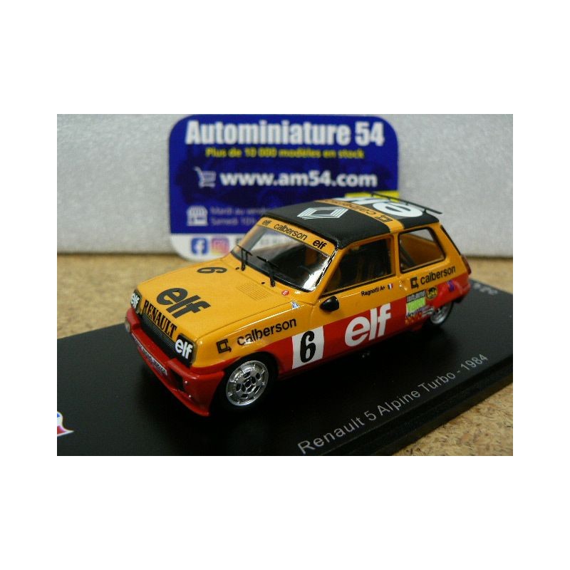 1984 Renault 5 Alpine Turbo n°6  Ragnotti SF151 Spark Model