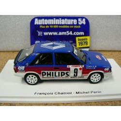 1987 Renault 11 Turbo n°9 Chatriot - Perin Monte Carlo S5569 Spark Model