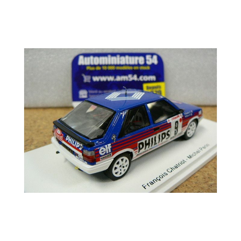 SPARK S5569 RENAULT 11 Turbo N°9 Rallye Monte Carlo 1987