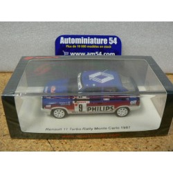 1987 Renault 11 Turbo n°9 Chatriot - Perin Monte Carlo S5569 Spark Model