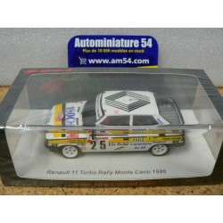 1986 Renault 11 Turbo n°25 Oreille - Oreille Monte Carlo S5570 Spark Model