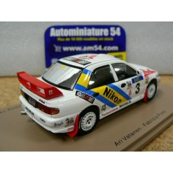 1995 Mitsubishi Lancer Evo 3 n°3 Vatanen - Pons 2nd Rally Hong Kong - Beijing S6520 Spark Model