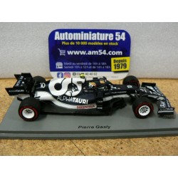 2021 Scuderia Alpha Tauri AT02 n°10 Pierre Gasly 6th Monaco GP S7677 Spark Model