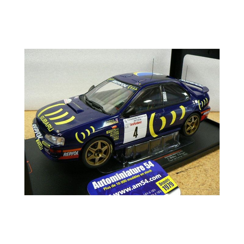 1995 Subaru Impreza 555 n°5 Sainz - Moya Tour de Corse 18RMC063A Ixo Models