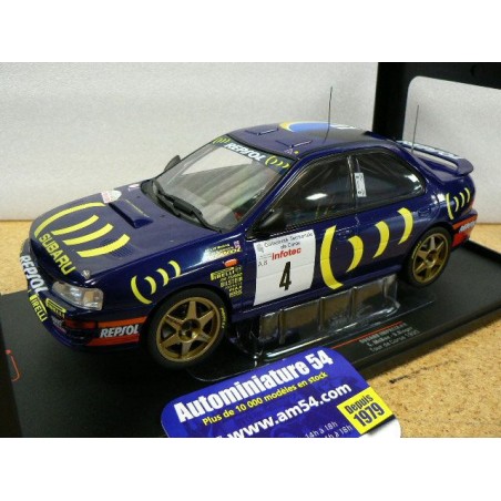 1995 Subaru Impreza 555 n°5 Sainz - Moya Tour de Corse 18RMC063A Ixo Models