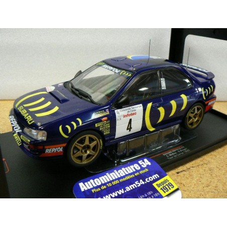 1995 Subaru Impreza 555 n°4 McRae - Ringer Tour de Corse 18RMC063B Ixo Models