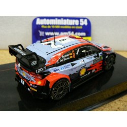 2021 Hyundai i20 WRC n°6 Sordo - Del bario Monte Carlo RAM784 Ixo Models