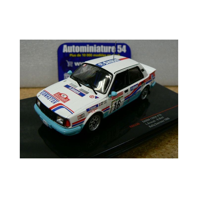 1986 Skoda 130LR n°16 Krecek - Motl SanRemo RAC336 Ixo Models