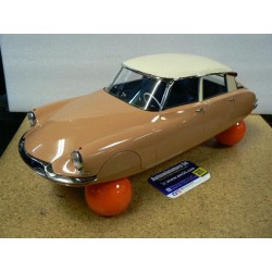 Citroen DS 19 Sur ballons 1959 Ecaille Blonde 1/12 121567 Norev