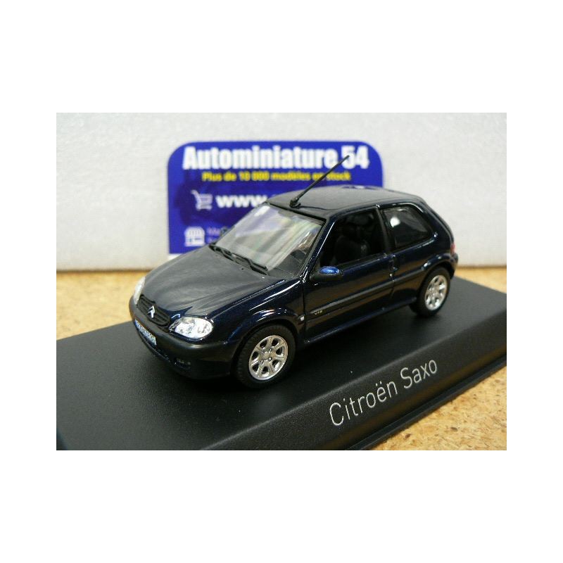 Citroen Saxo VTS Mauritius Blue 2001 155158 Norev