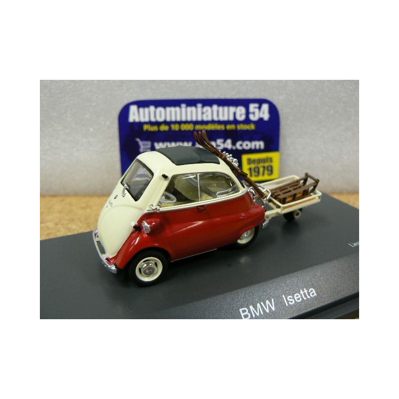 BMW Isetta Wintersport + Remorque 450268200 Schuco