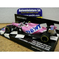 2020 BWT Racing Point F1 RP20 Lance Stroll n°18 3rd Italian GP 417200818 Minichamps