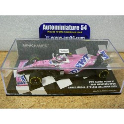 2020 BWT Racing Point F1 RP20 Lance Stroll n°18 3rd Italian GP 417200818 Minichamps