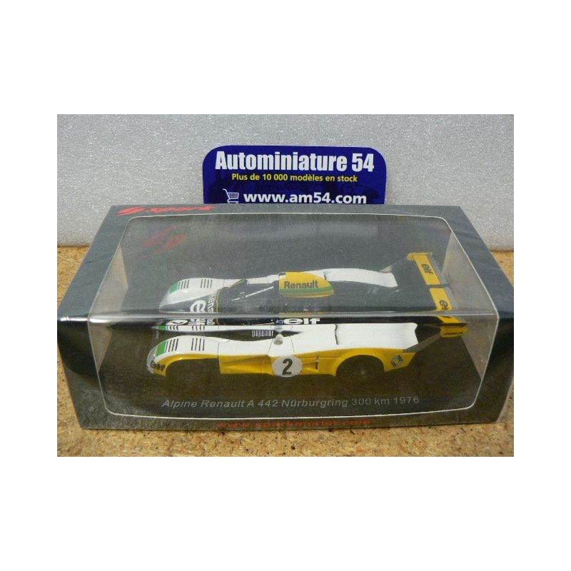 Spark 1:43 Alpine A442 #2 300km Nürburgring 1976 P
