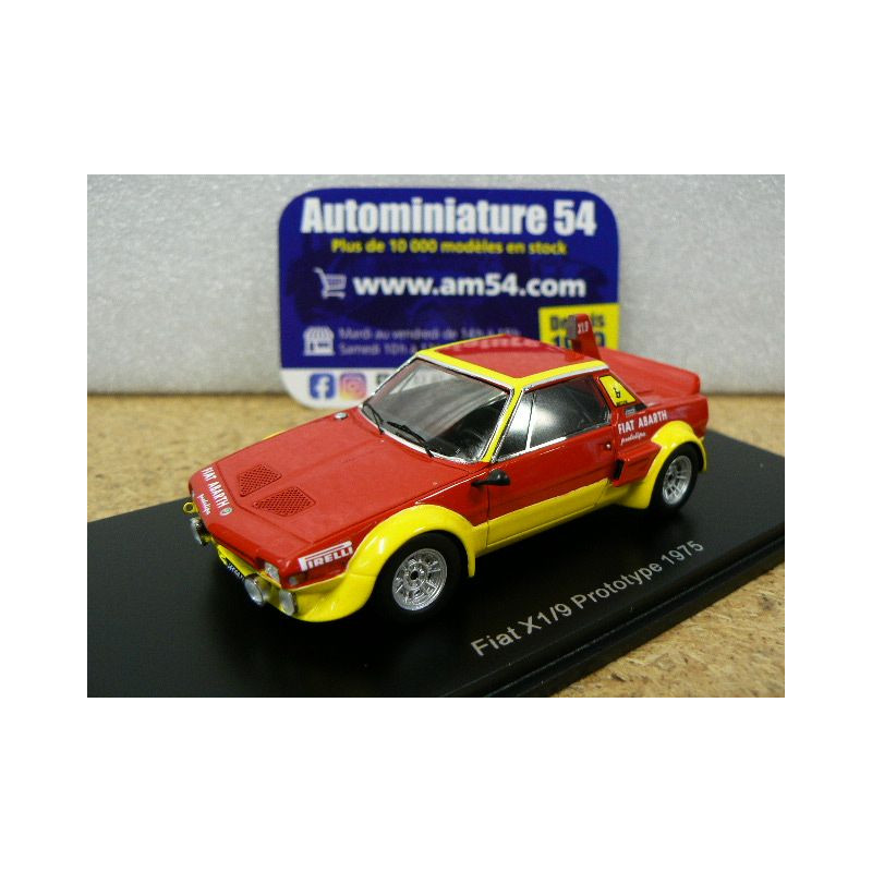 S2178 Fiat Abarth X 1/9 Rally Prototype 1975 Spark 1:43 
