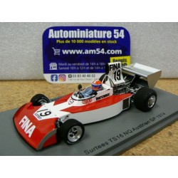 1974 Surtees TS16 n°19 Jean Pierre Jabouille Austrian GP S9662 Spark Model