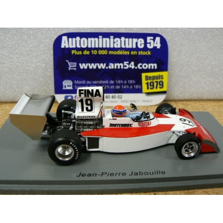 SURTEES TS16 N.19 GERMAN GP 1974 JOCHEN MASS 1:43 Spark Model Formula 1