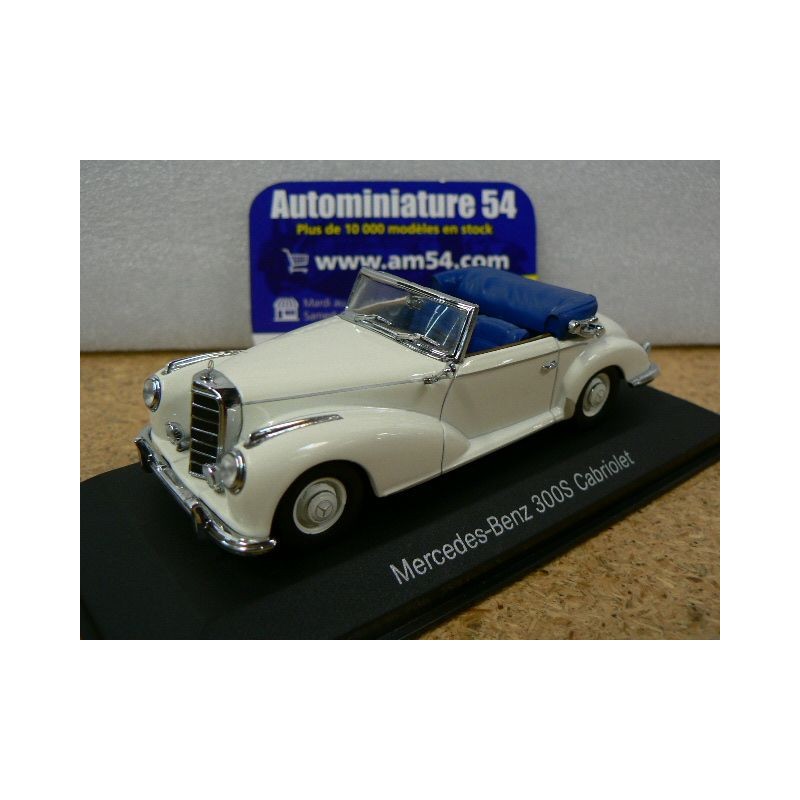 Mercedes 300 S Cabrio White 1954 B66040132 Minichamps