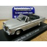 Mercedes 280SE Cabrio Silver 1970 400038130 Minichamps